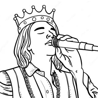 King Von Coloring Pages