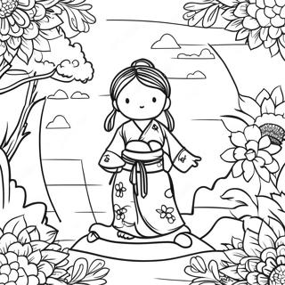 Japanese Coloring Page 10860-8595