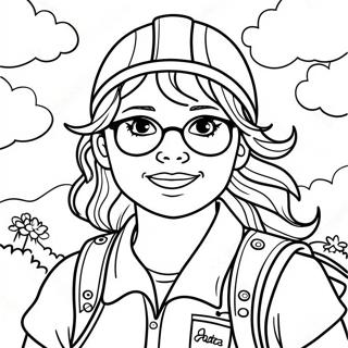 Amanda The Adventurer Coloring Page 10890-8620