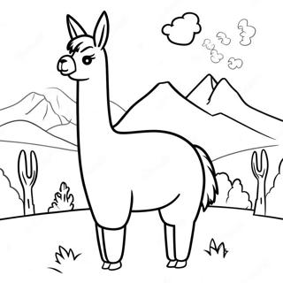 Llama Llama Boyama Sayfası 10920-8629