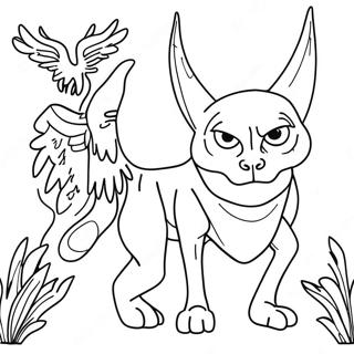 Supernatural Creatures Coloring Page 10940-8649