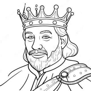 King Coloring Pages