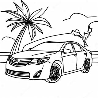 Toyota Coloring Pages