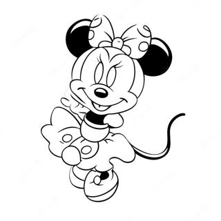 Página Para Colorear De Minnie Mouse 110-95