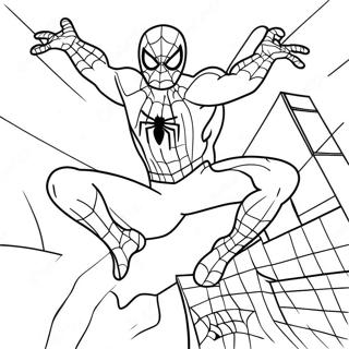 Spiderman Halloween Coloring Pages