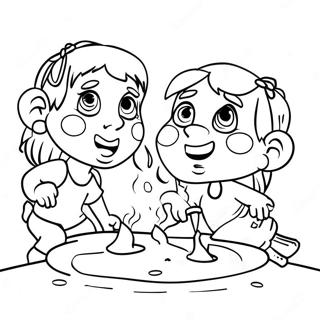 Holi Festival Coloring Page 11130-8726