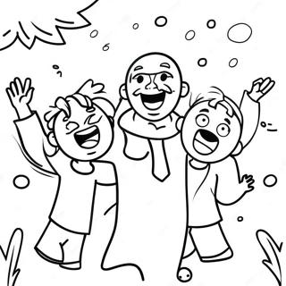 Holi Festival Coloring Page 11130-8728