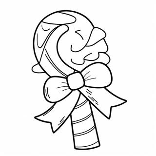 Candy Cane Coloring Page 11150-8740