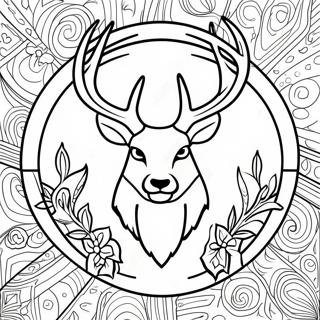 Milwaukee Bucks Logo Coloring Page 11190-8767