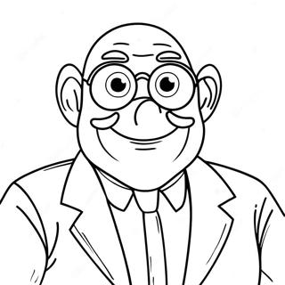 Dr Eggman Coloring Page 11200-8770