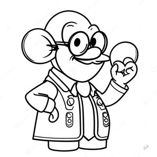 Dr Eggman Coloring Page 11200-8771