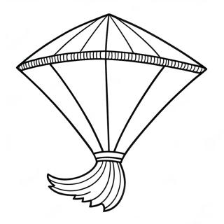 Kite Coloring Pages