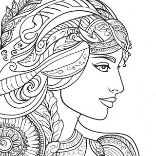 Gel Pen Coloring Page 11400-8938