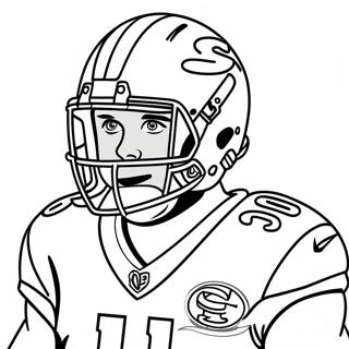 Tyreek Hill Coloring Page 1140-904