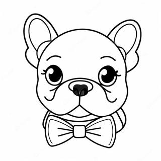 Frenchie Coloring Pages