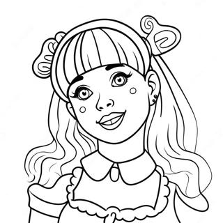 Melanie Martinez Coloring Page 11470-8981