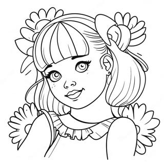 Melanie Martinez Ausmalbild 11470-8982