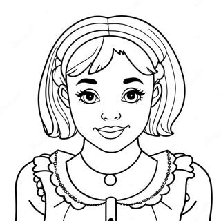 Melanie Martinez Coloring Page 11470-8983