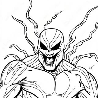 Carnage Character Coloring Page 1150-915