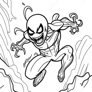 Carnage In Action Coloring Page 1151-919