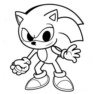 Silver Sonic Coloring Pages