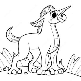 Blitzo In Action Coloring Page 11561-9064