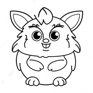 Furby Coloring Pages