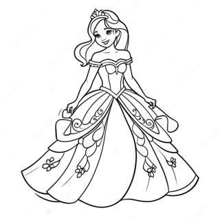 Prince And Princess Coloring Pages