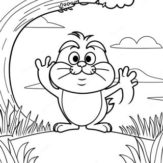 The Lorax Coloring Page 1160-925