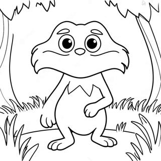 The Lorax Coloring Page 1160-927