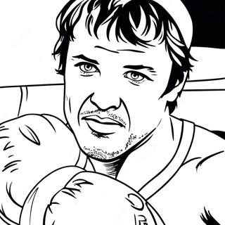 Rocky Balboa Boxing Coloring Page 11710-9183