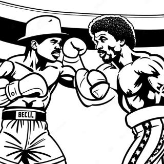 Rocky Vs Apollo Creed Coloring Page 11711-9188