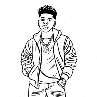 Nba Youngboy Coloring Pages