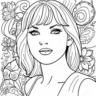 Taylor Swift Albums Coloring Page 11800-9266