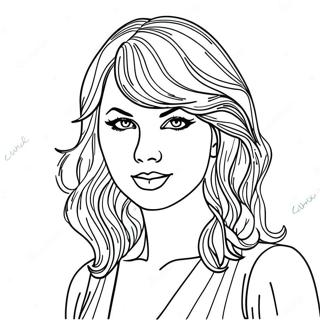 Taylor Swift Albums Coloring Page 11800-9267