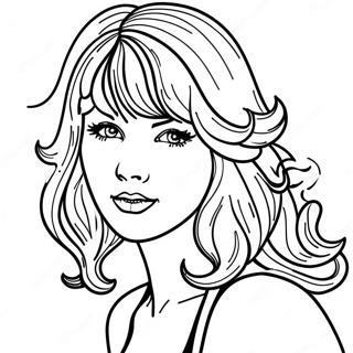 Taylor Swift Albums Coloring Page 11800-9268