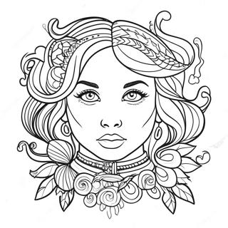 Fearless Album Cover Coloring Page 11801-9251