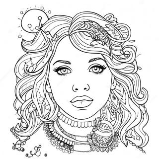 Fearless Album Cover Coloring Page 11801-9252