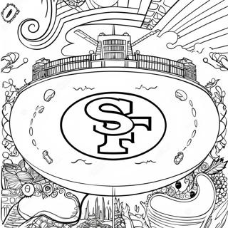 San Francisco 49ers Coloring Pages