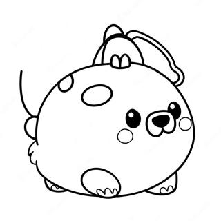 Tsum Tsum Coloring Pages