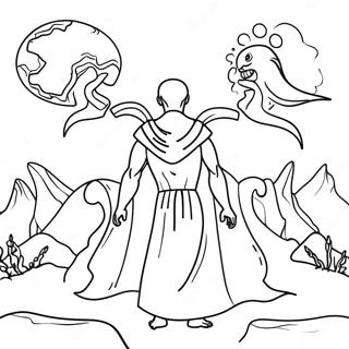 Genesis Creation Coloring Page 11840-9303