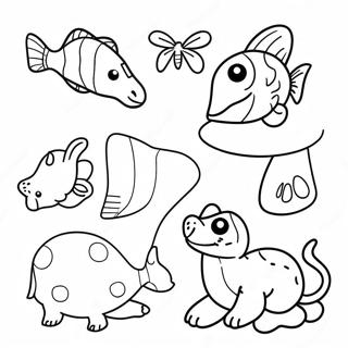 Genesis Animals Coloring Page 11841-9280