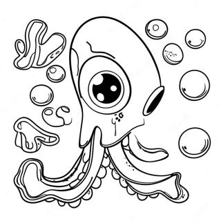 Squid Game Coloring Pages