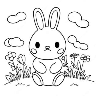 Miffy Coloring Pages