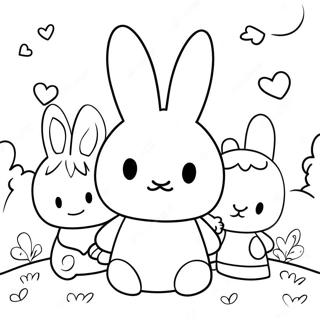 Miffy Med Venner Malebog 11871-9312