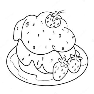 Old Original Strawberry Shortcake Coloring Pages