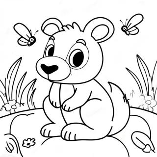 Spring Animal Coloring Pages