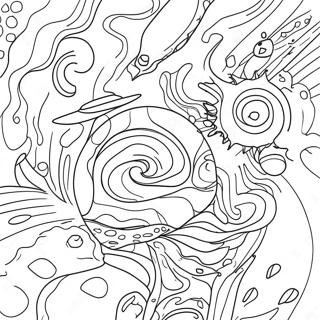 Galaxy Space Coloring Page 11970-9386