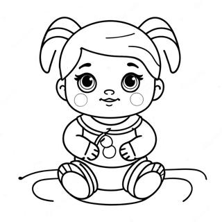 Baby Alive Doll Coloring Page 11980-9392