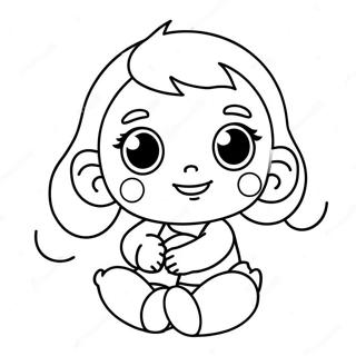 Cute Baby Alive Coloring Page 11981-9393